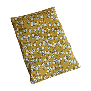 bouillotte sèche en graines de lin - Liberty jaune