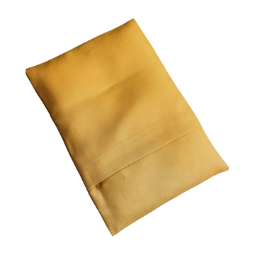 bouillotte sèche en graines de lin - Lin Jaune moutarde