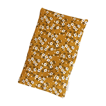 Petite bouillotte sèche en graines de lin - Liberty jaune