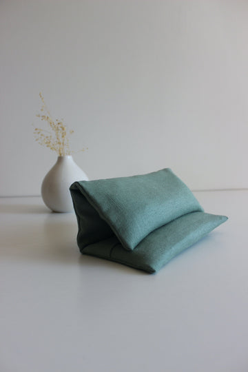 bouillotte sèche en graines de lin - Lin Vert kaki