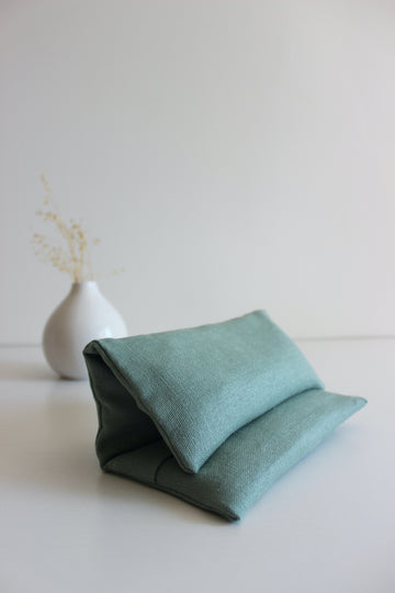 bouillotte sèche en graines de lin - Lin Vert kaki