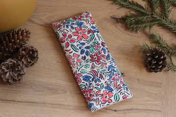 Coussin de relaxation pour les yeux - Fleurs aquarelle