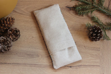 Coussin de relaxation pour les yeux - Fleurs aquarelle