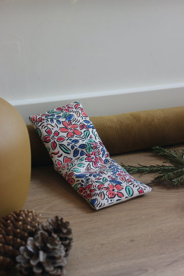 Coussin de relaxation pour les yeux - Fleurs aquarelle