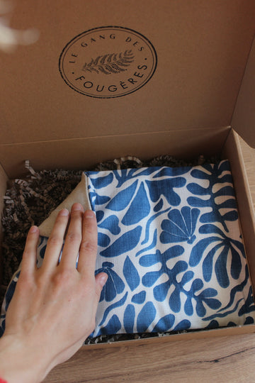 bouillotte sèche en graines de lin - Matisse