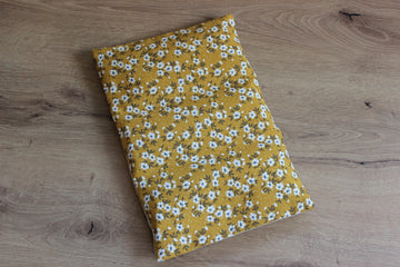 bouillotte sèche en graines de lin - Liberty jaune