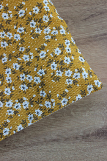 bouillotte sèche en graines de lin - Liberty jaune