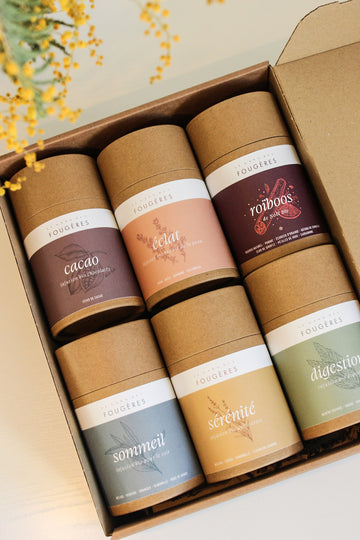 Coffret 6 infusions bio
