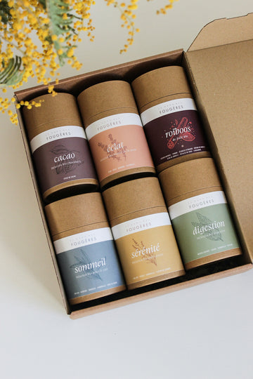 Coffret 6 infusions bio