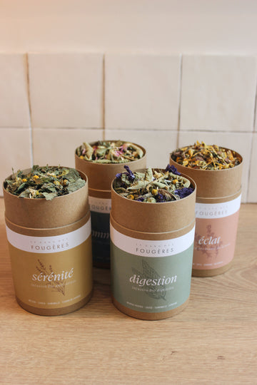 Coffret 4 infusions bio