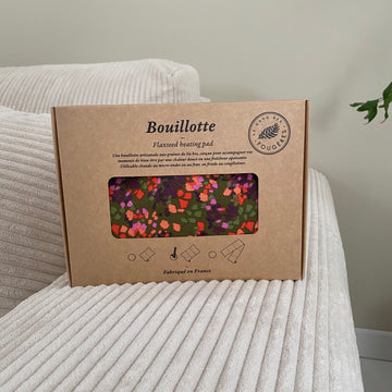 bouillotte sèche en graines de lin - Tachiste